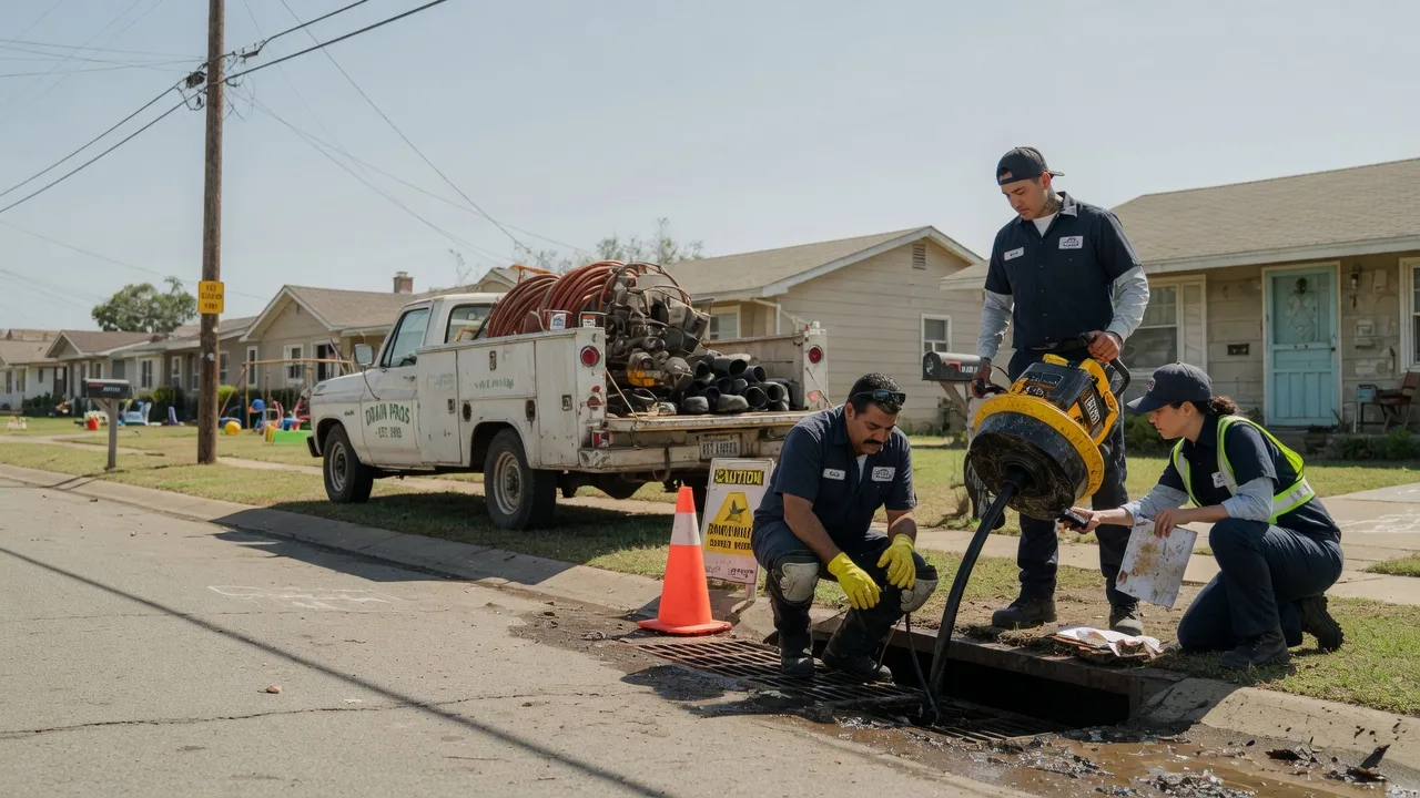 Drain Cleaning in Salineno, TX near me
